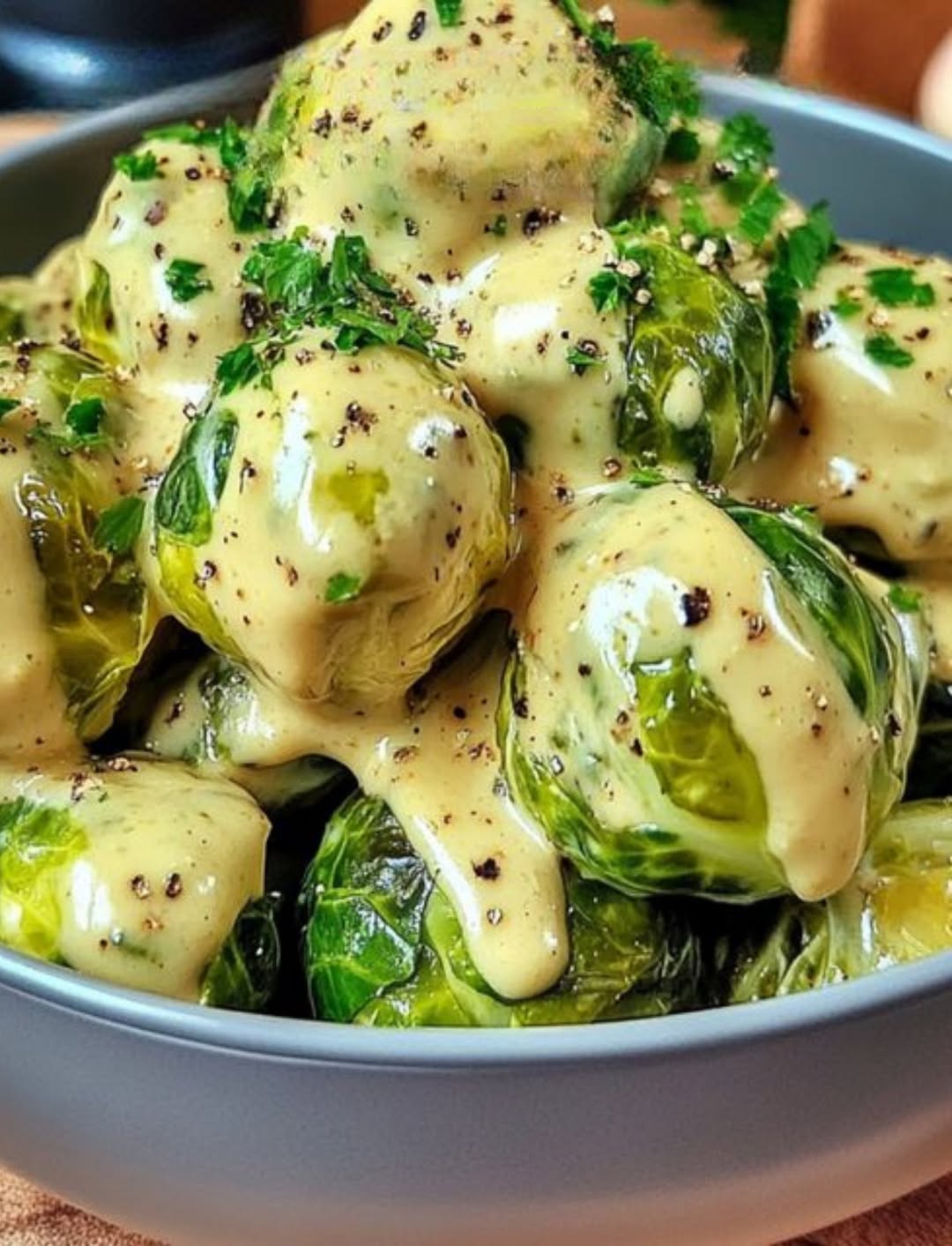 Das überzeugt jeden wie leckeeer, Rosenkohl in Frischkäse Senfsauce ...
