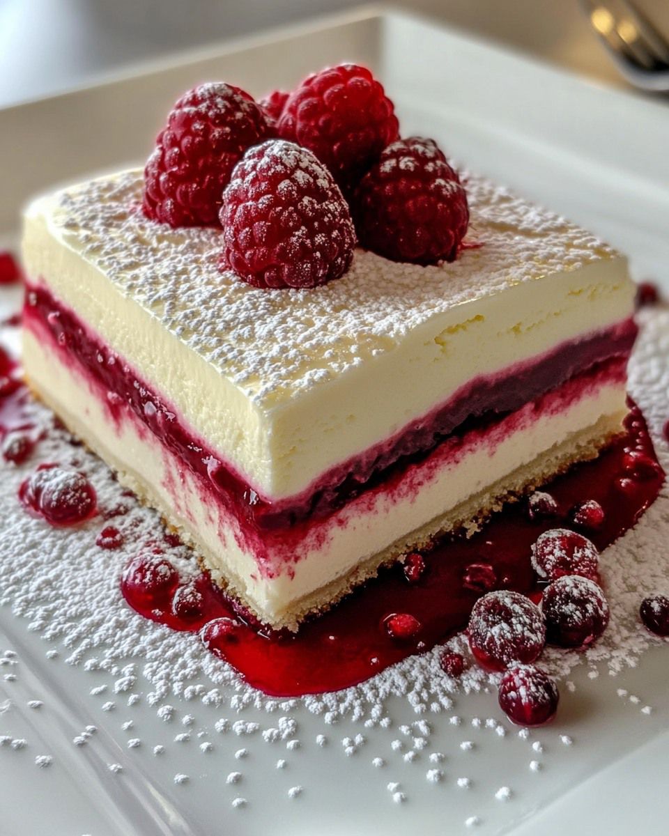 Weiße Schokoladen-Himbeer-Mousse Kuchen - Leckere Rezepte