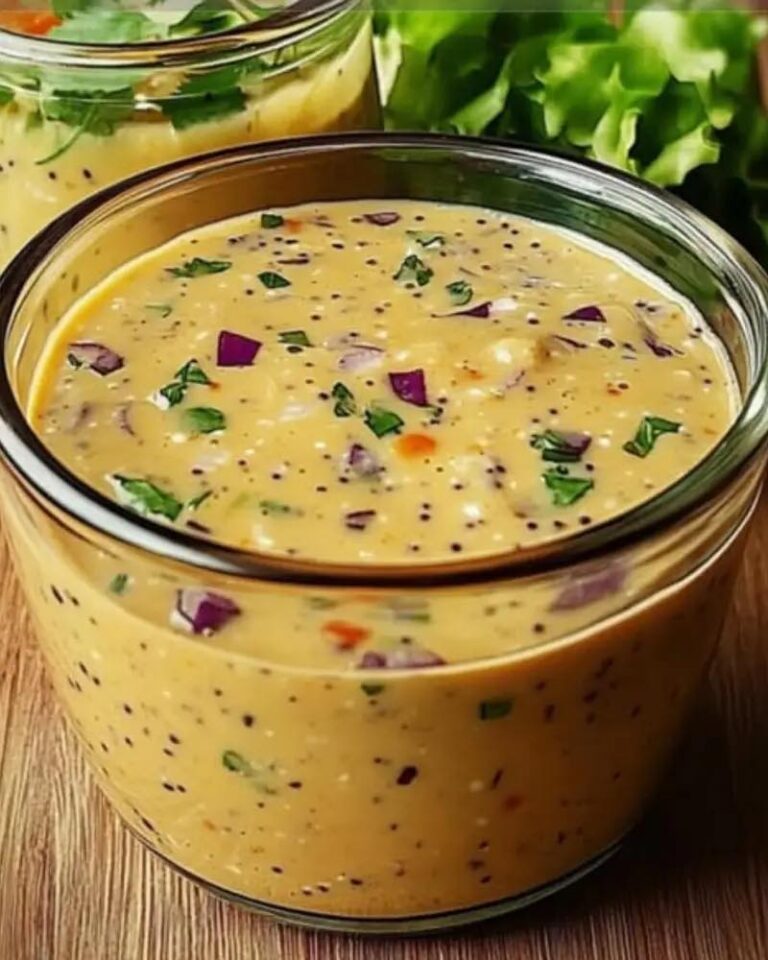 Cremiges Senf-Dressing wie im Restaurant - Leckere Rezepte
